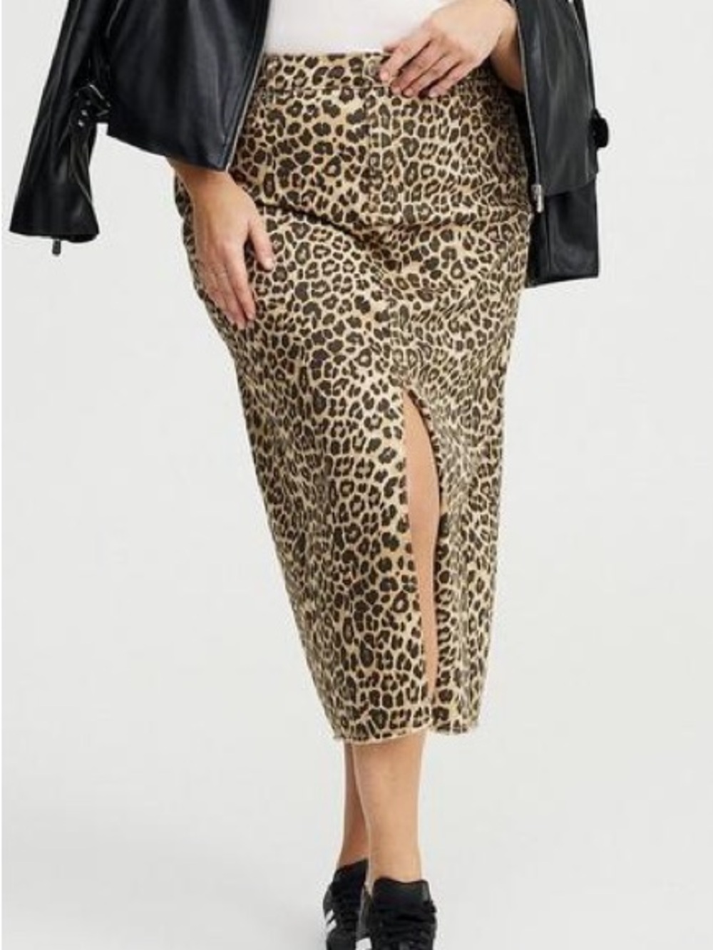 Torrid Midi Denim Skirt
